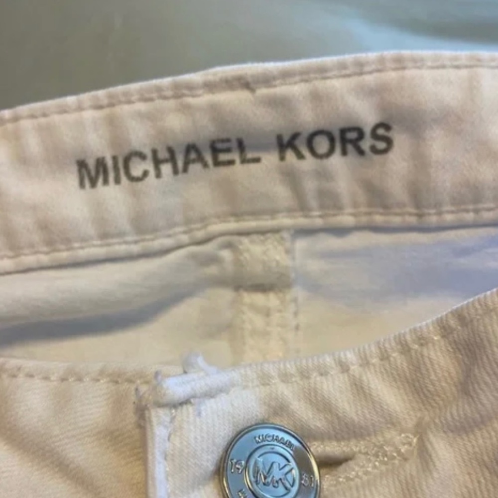 Michael Kors White Skinny Jeans